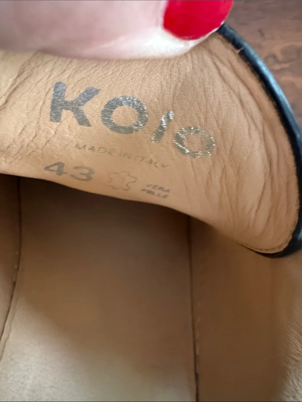 Koio Capri Black Leather Men's Sneaker